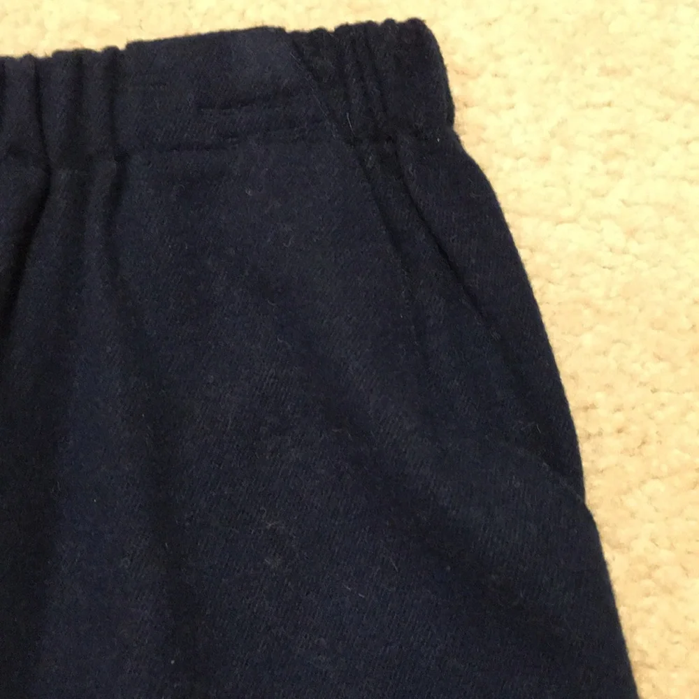 NWT navy and gingham pants and shirt outfit